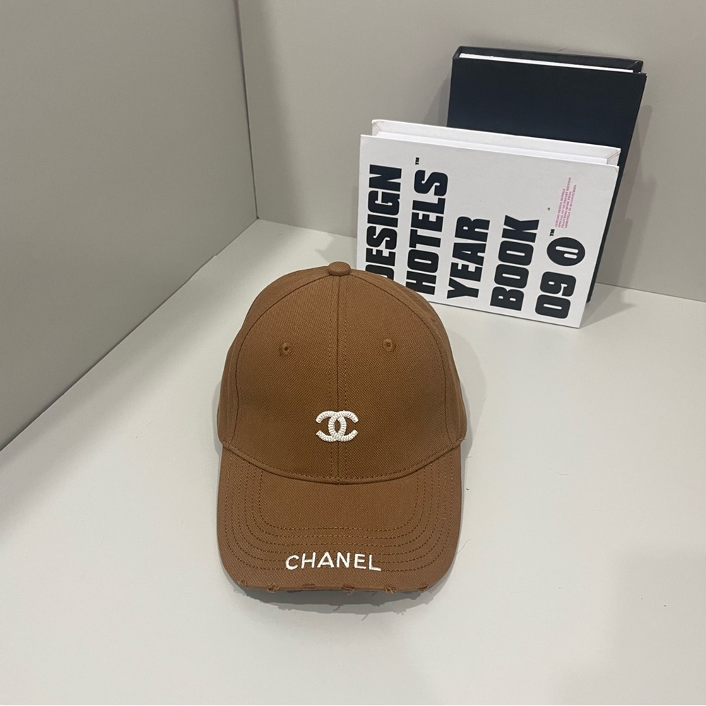 Chanel Women's Brown Cap